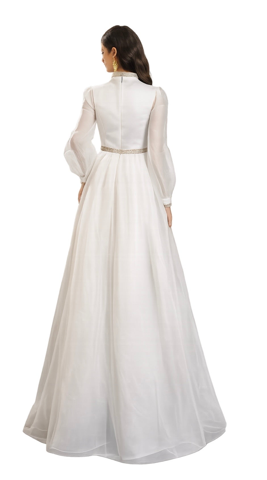 Robe de soirée Oriental chic- Royal doré