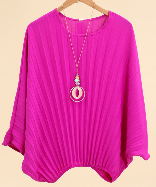 Top Maëva - Plissé ample et élégant