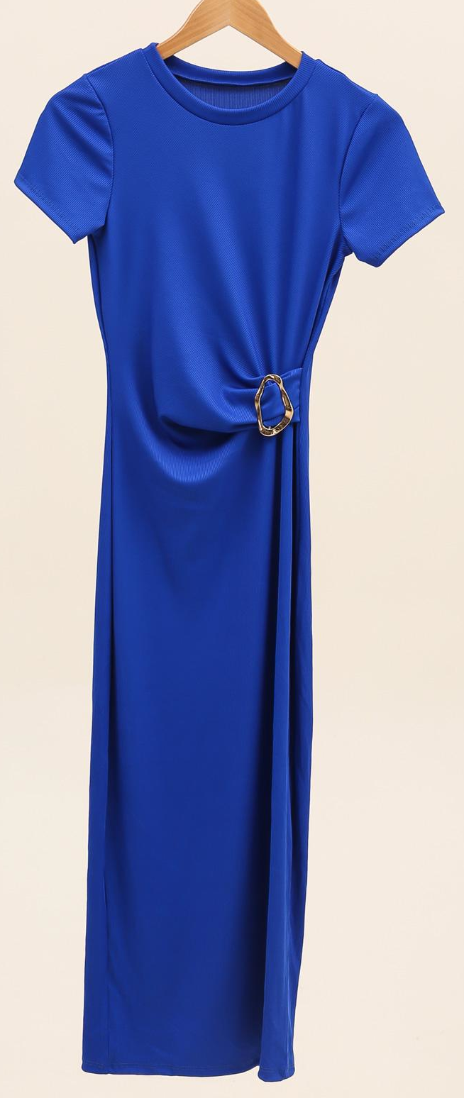 Robe Louna - Ceinturée à boucle chic