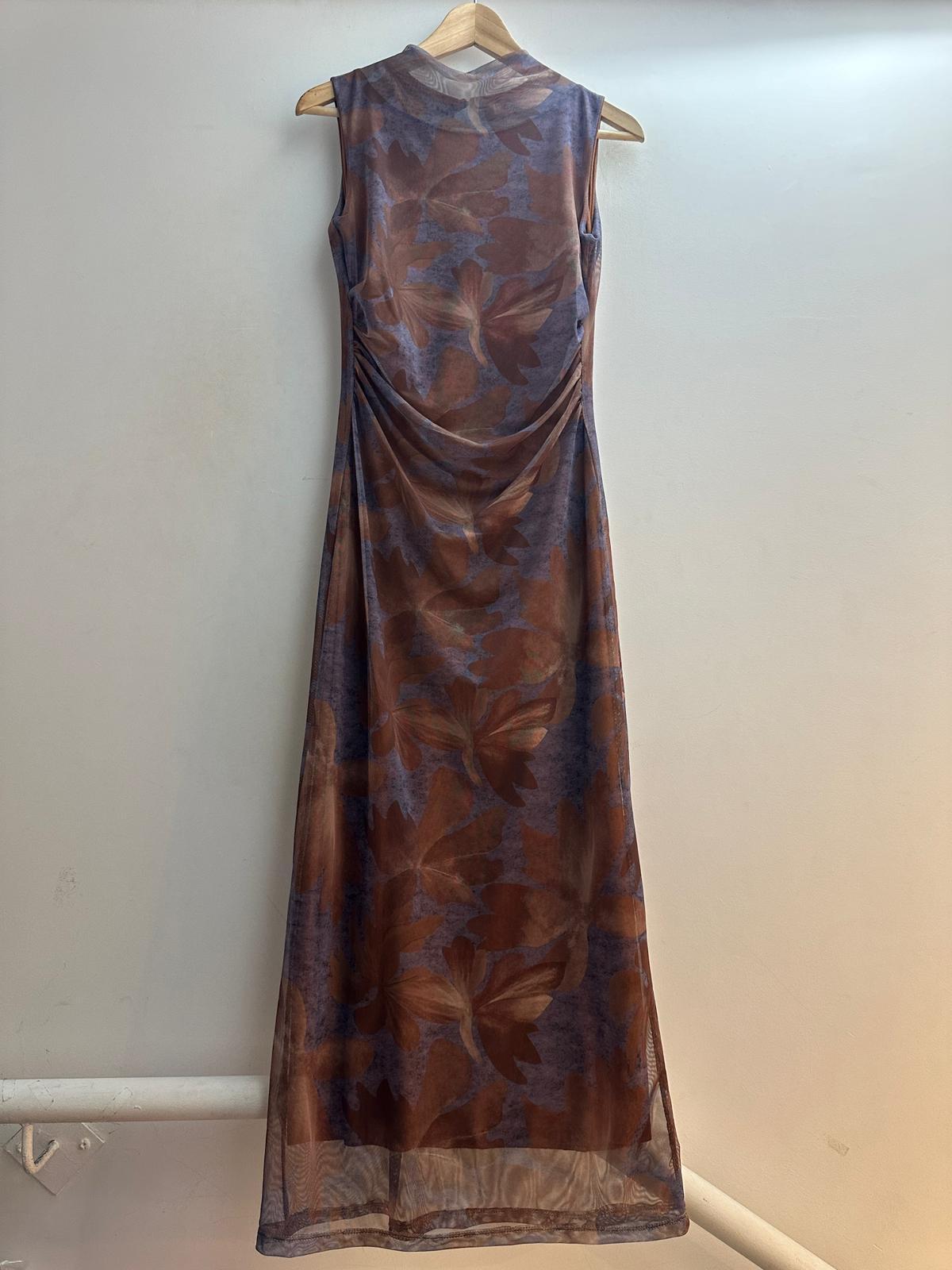 Robe Longue Aqua Dreams – Édition Élégance