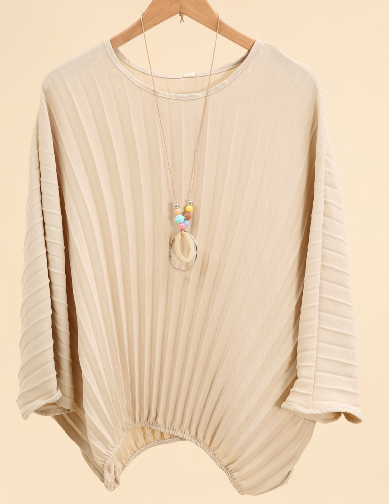 Top Maëva - Plissé ample et élégant