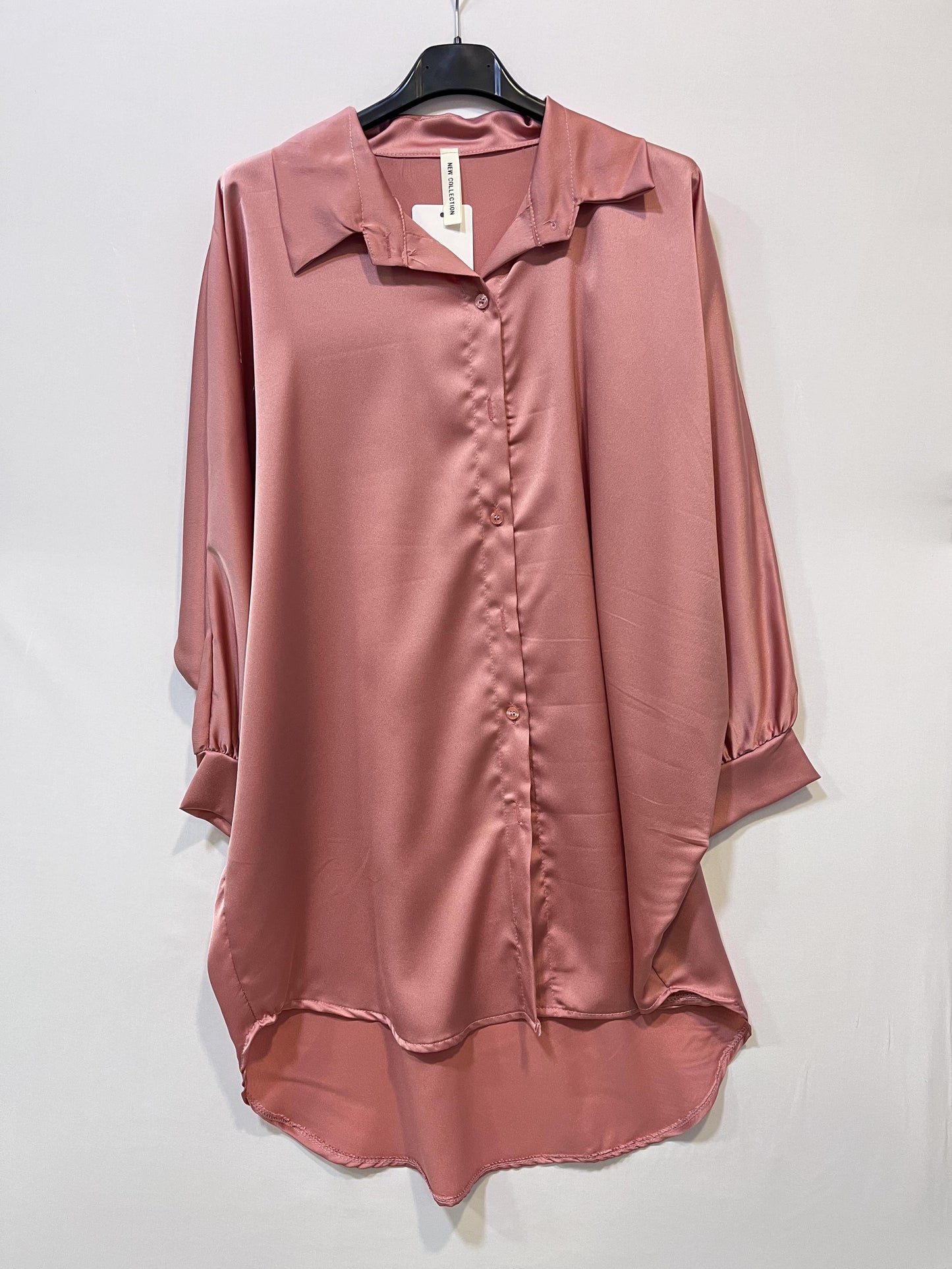 Chemise satinée Noa