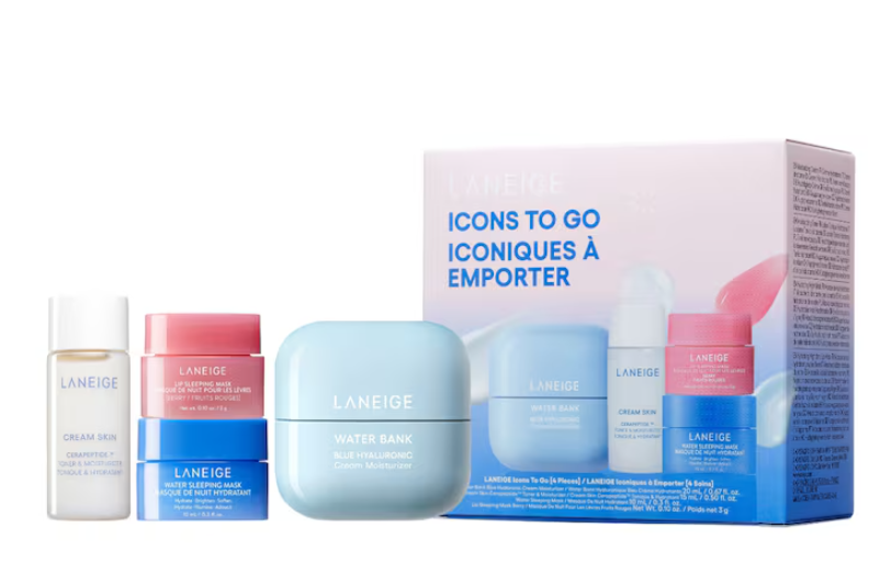 LANEIGE Icons To Go Set - Coffret Iconiques Soins Visage | Belle & Vogue