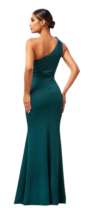 Robe de soirée longue Éméraude- Selena