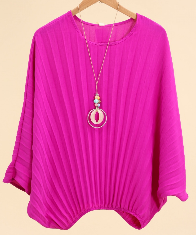 Top Maëva - Plissé ample et élégant