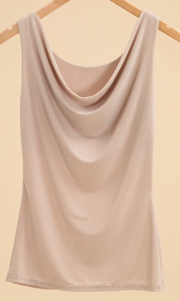 Debardeur  Livia- Col drapé