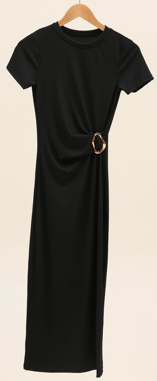 Robe Louna - Ceinturée à boucle chic