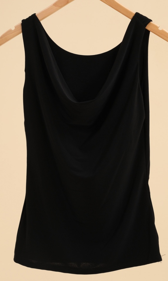 Debardeur  Livia- Col drapé