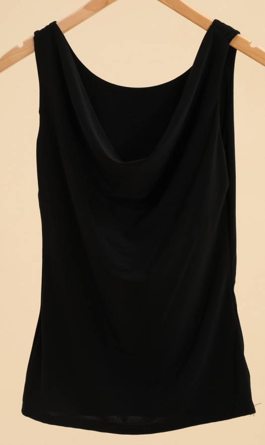 Debardeur  Livia- Col drapé